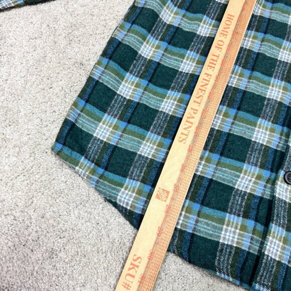Coleman Button Down Flannel Shirt Men’s Multicolor Plaid Long Sleeve Medium NWT - Picture 4 of 12